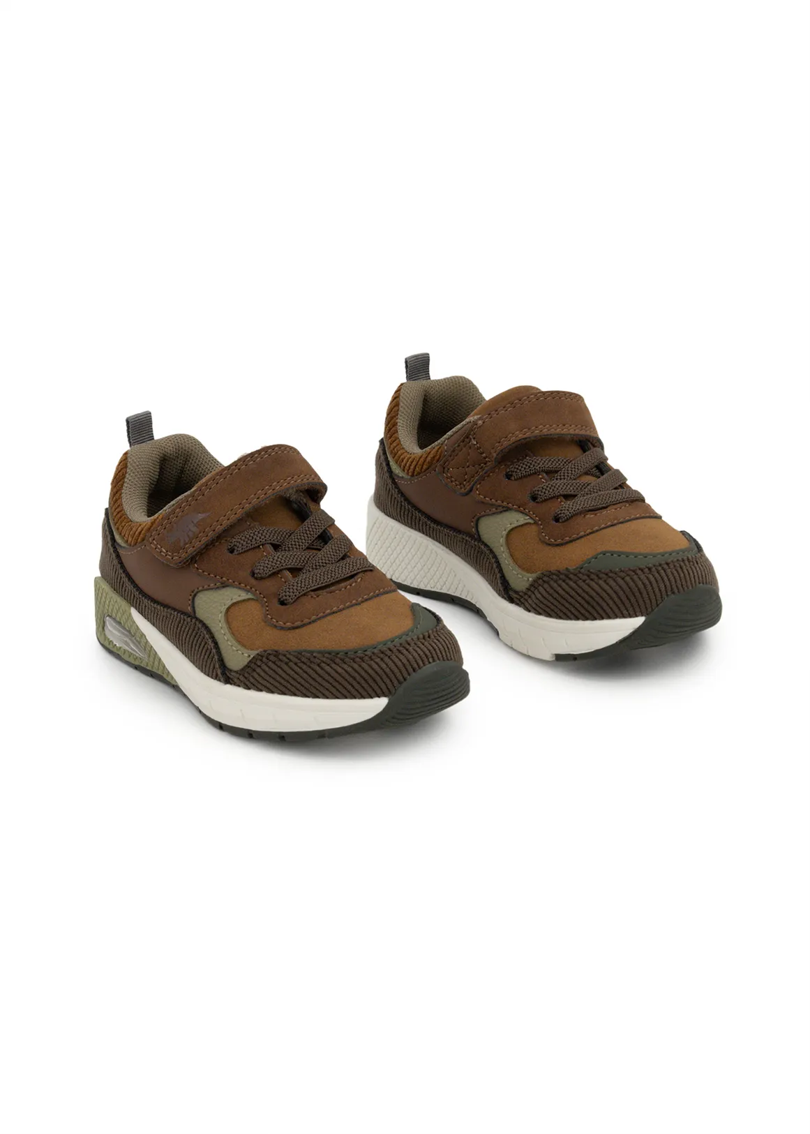 Colour Block Bubble Trainers (Size 5-13) Younger Boy - X BROWN