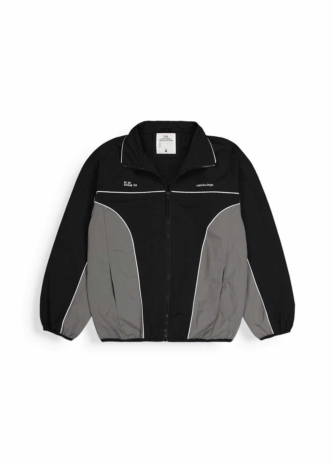 Colour Block Track Jacket - X BLACK