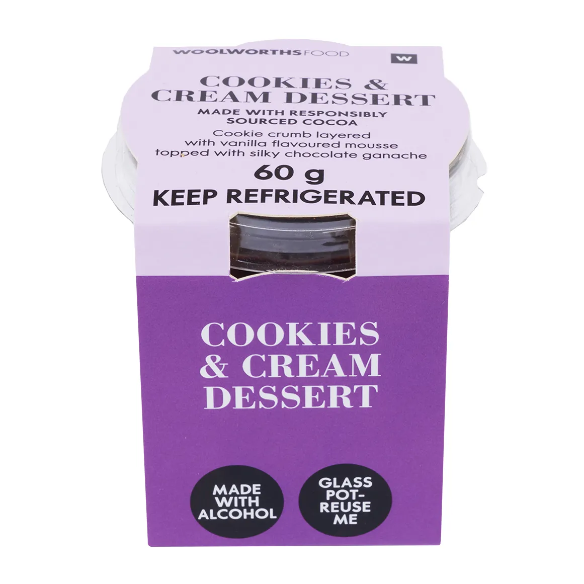 Cookies & Cream Dessert in Glass 60 g