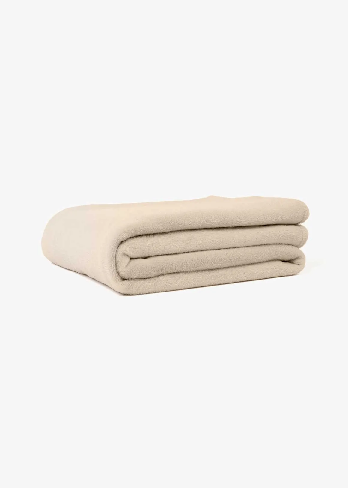 Coral Fleece Throw 150x130cm - STONE