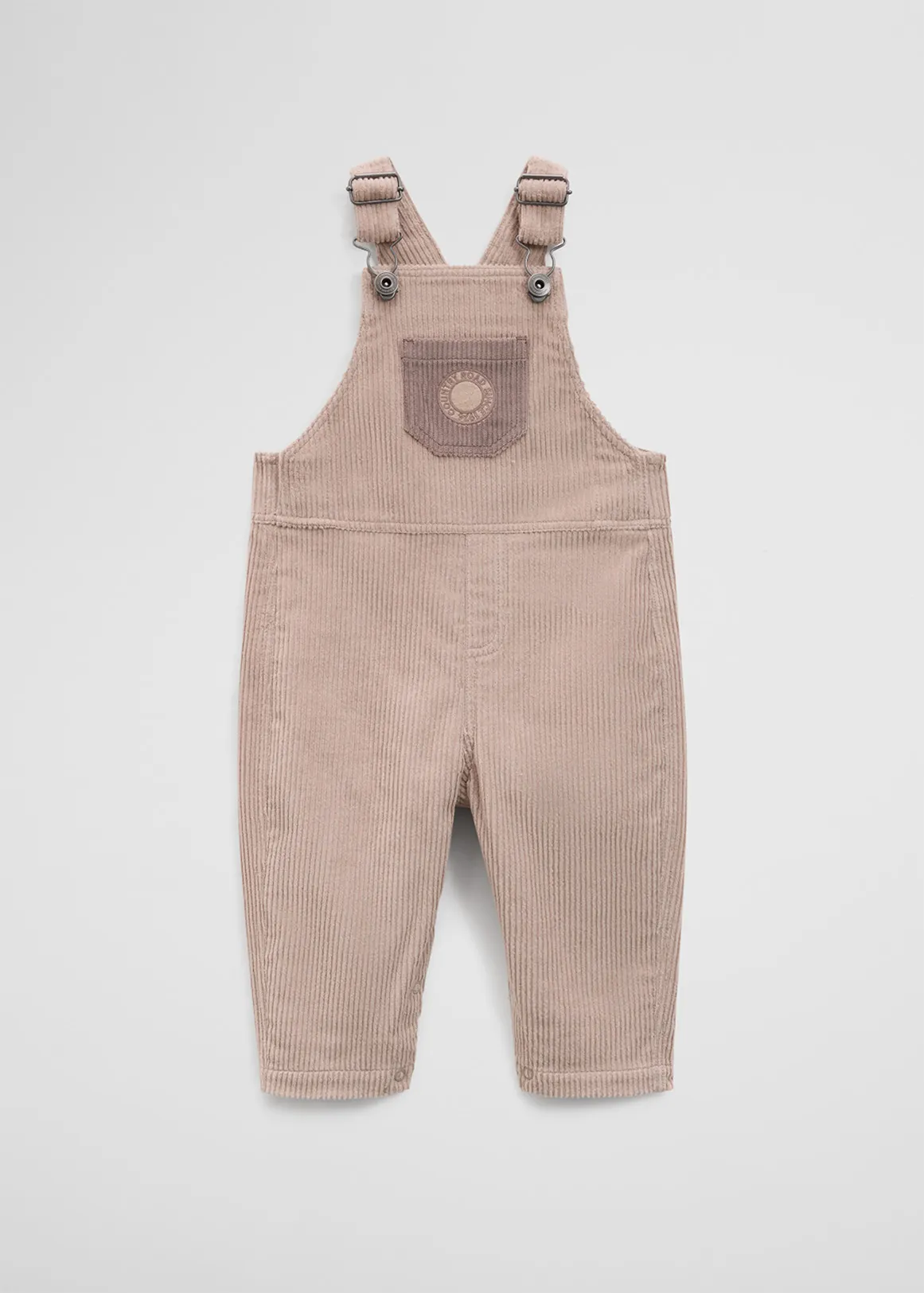 Cord Overalls - MUSHROOM