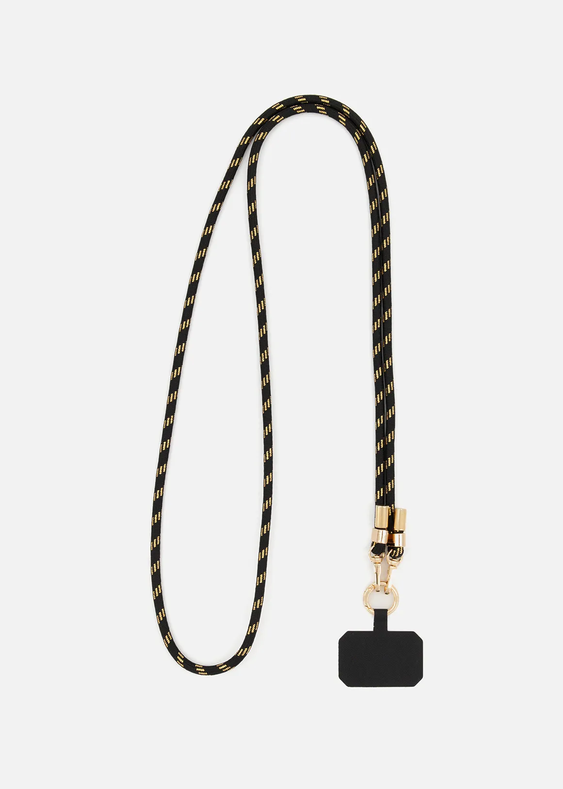 Corded Phone Chain - BLACK