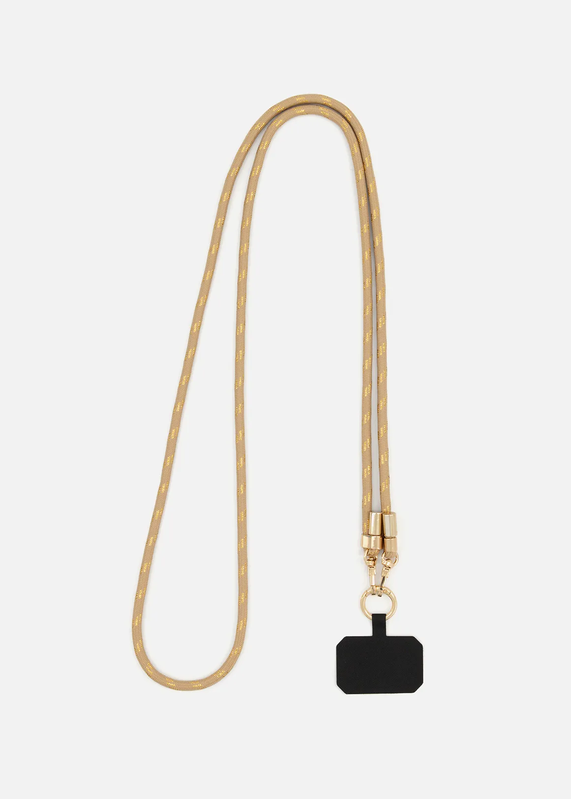 Corded Phone Chain - NATURAL