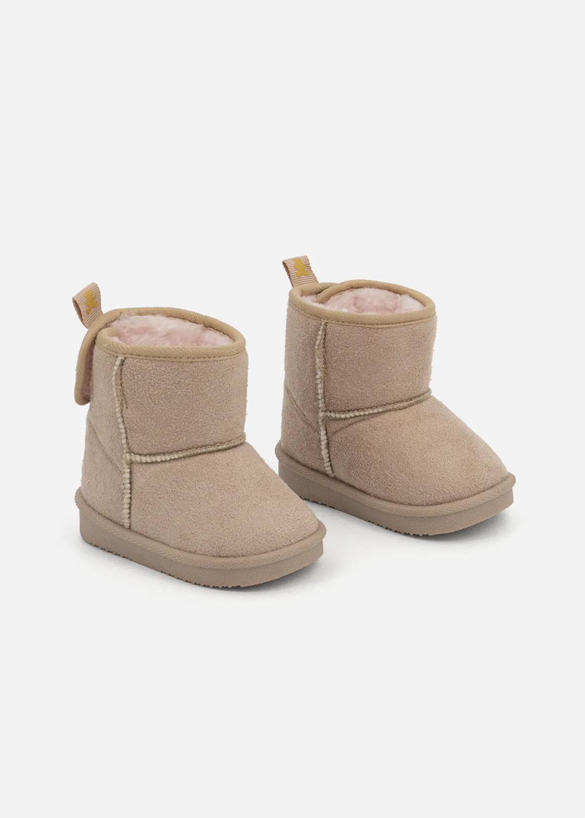 Cosy Pram Boots - NATURAL