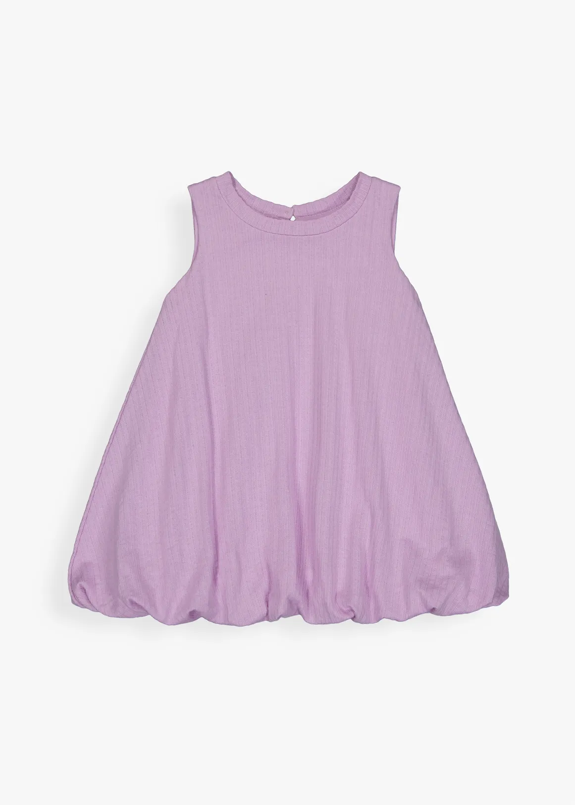 Cotton Bubble Dress - LILAC