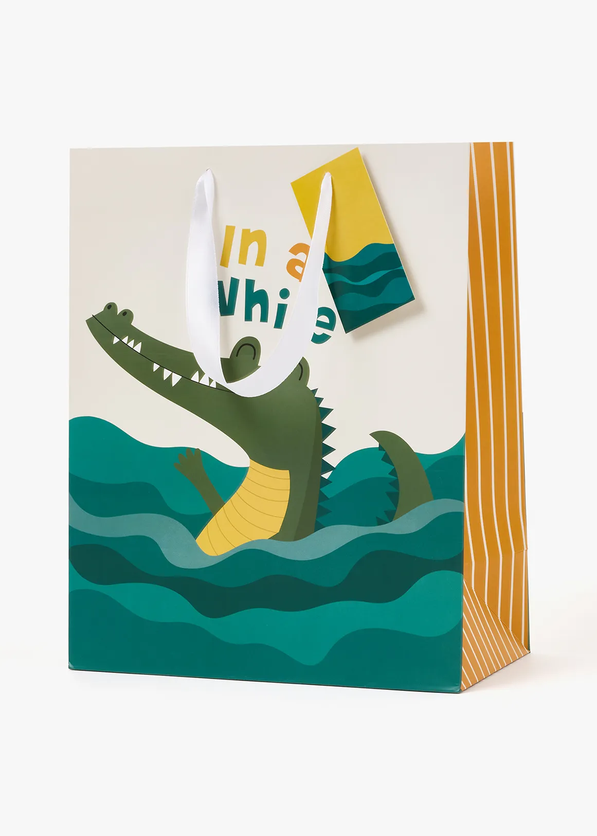 Croc Large Gift Bag - X GREEN