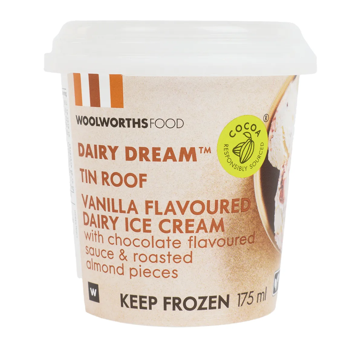 Dairy Dream™ Tin Roof Dairy Ice Cream 175 ml