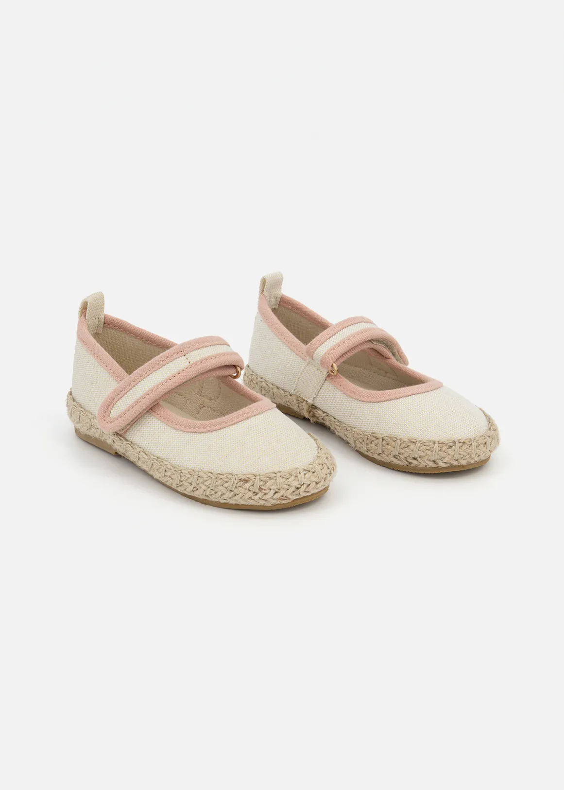 Daisy Strap Espadrille Pumps (Size 5-13) Younger Girl - X NATURAL