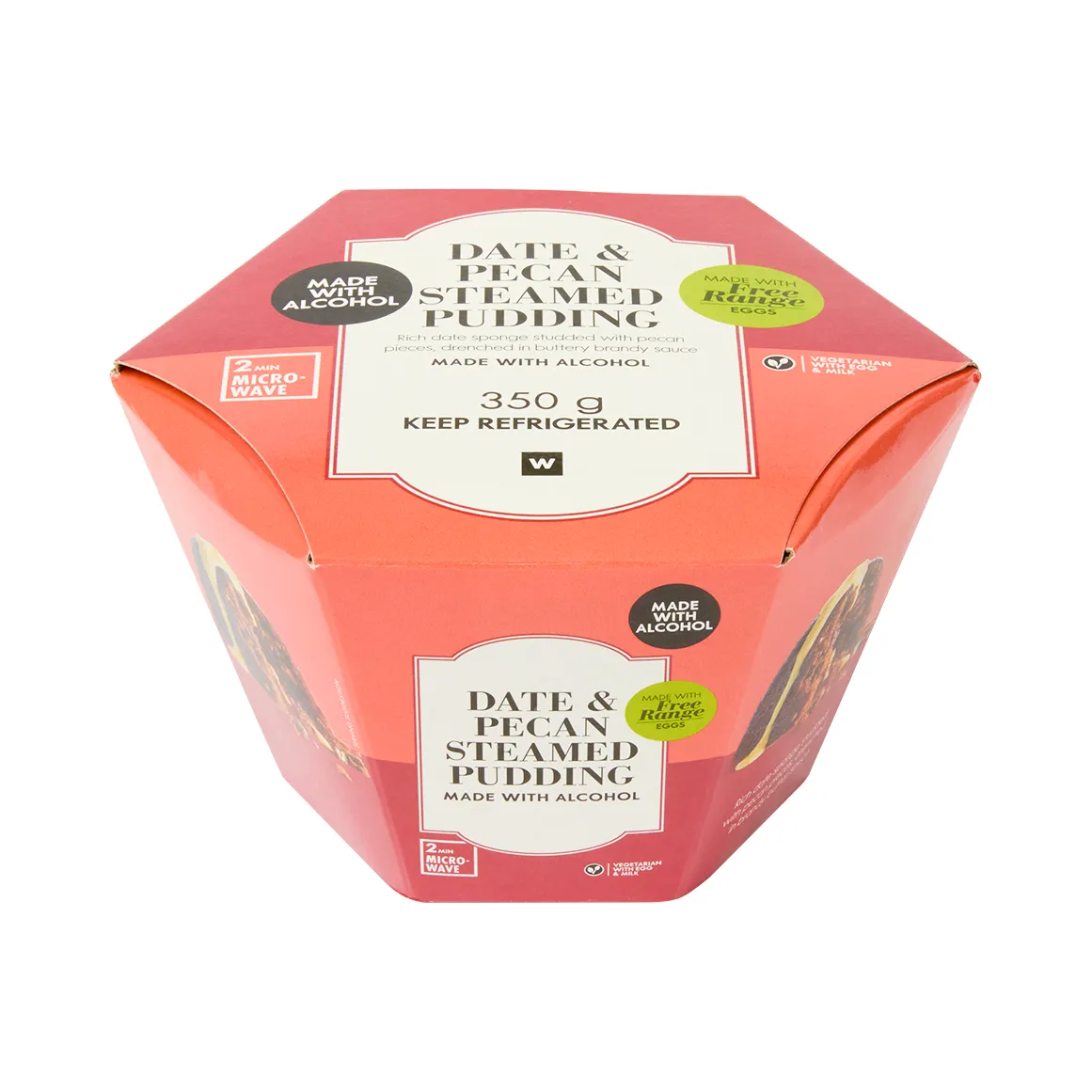 Date & Pecan Steamed Pudding 350 g
