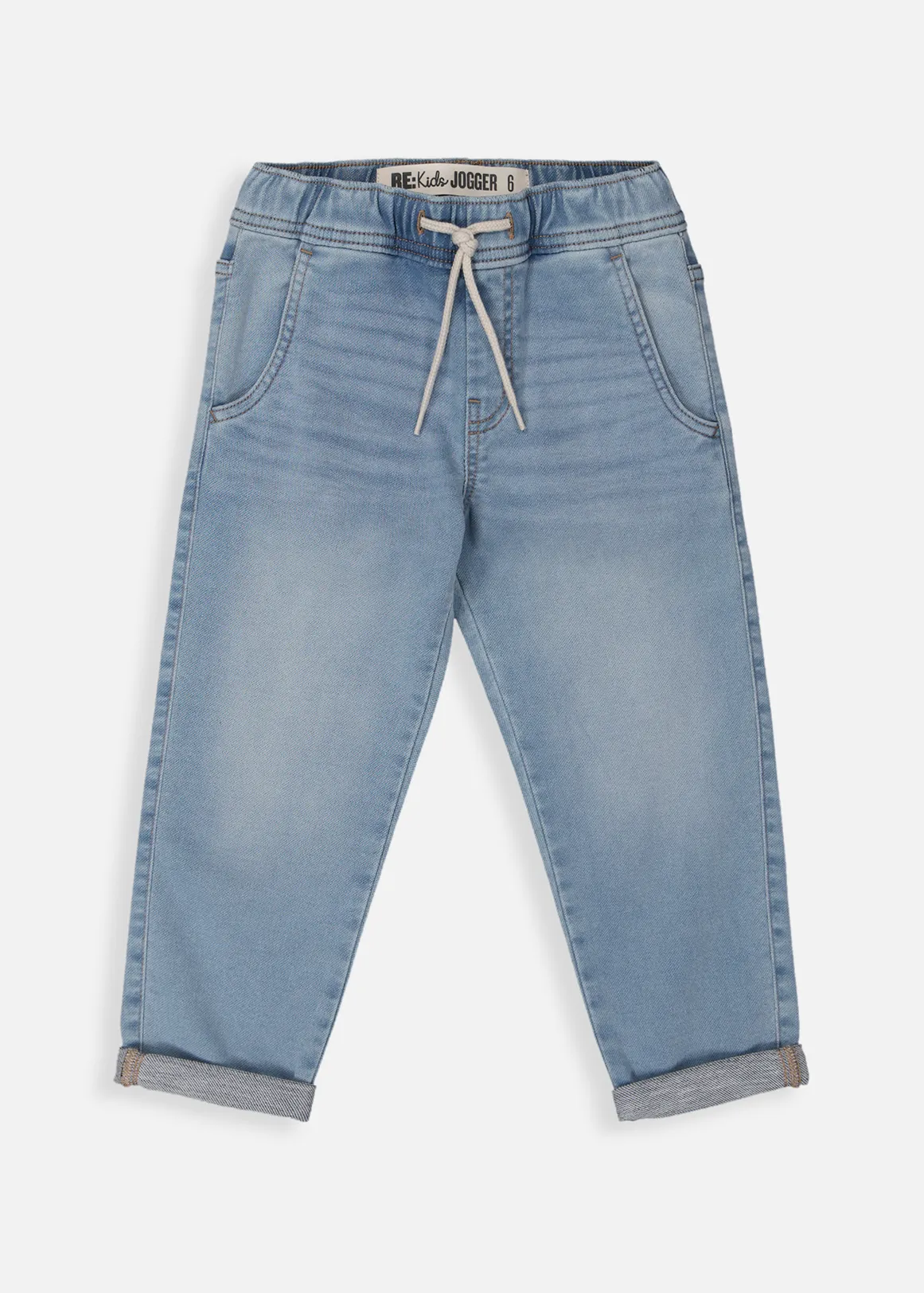 Denim Joggers - LIGHT BLUE