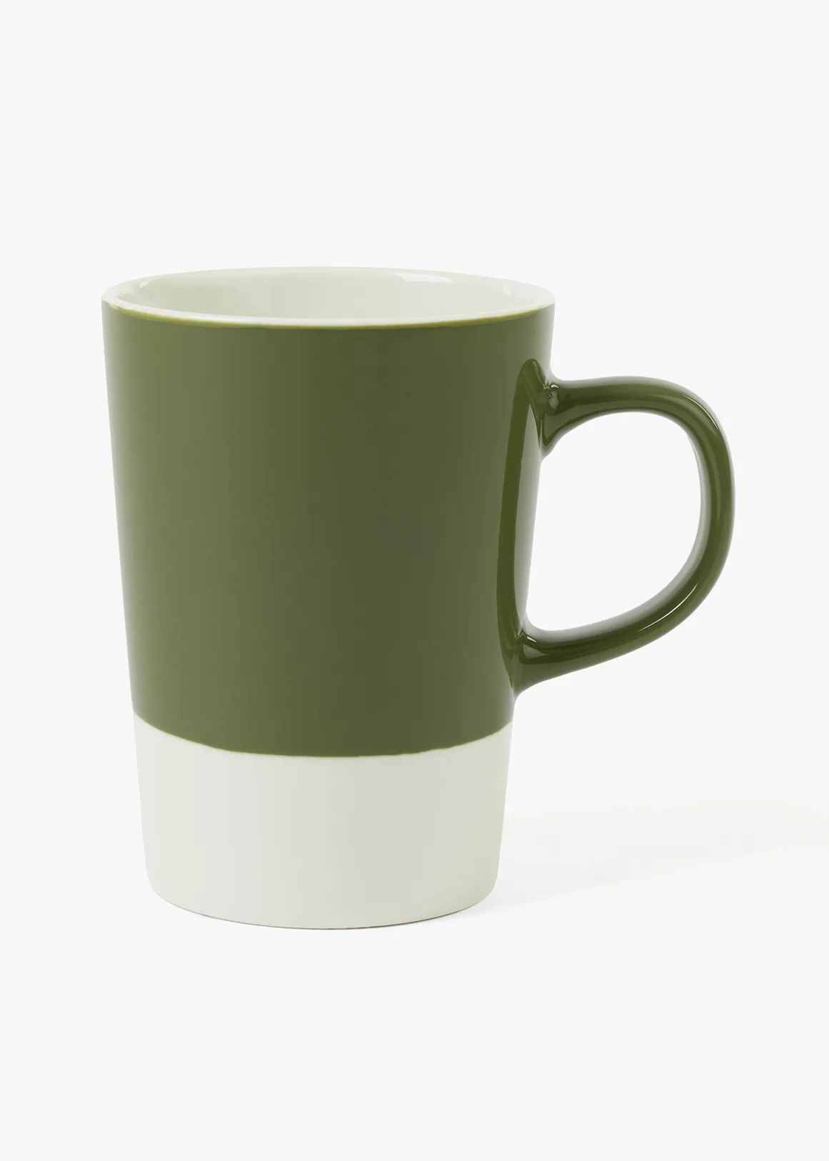 Denver Tall Dipped Mug - DARK GREEN