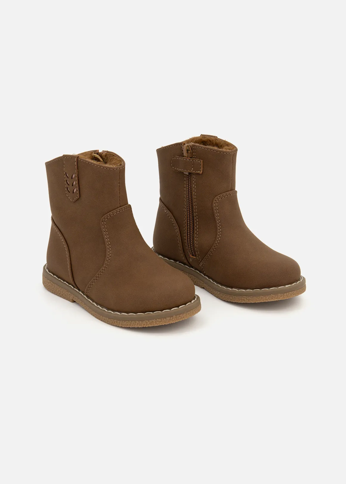 Desert Boots (Size 5-13) Younger Girl - BROWN