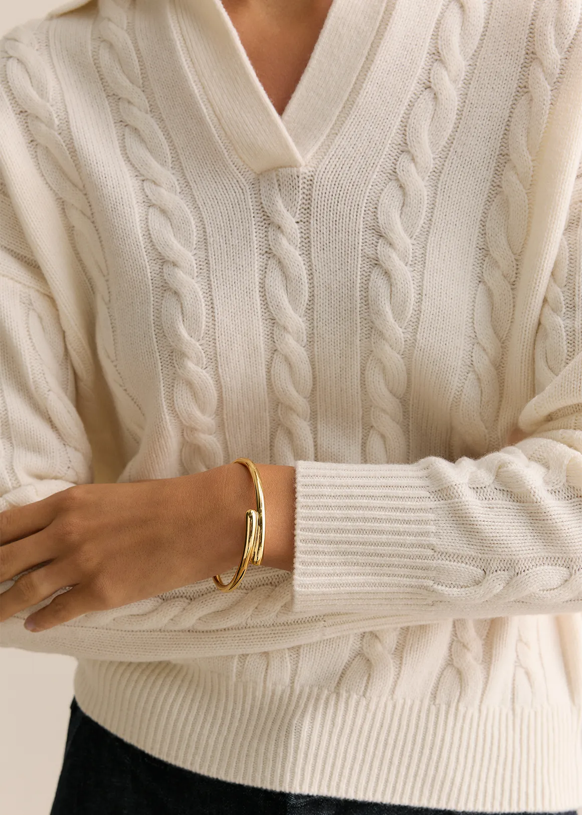 Dey Twist Bracelet - GOLD