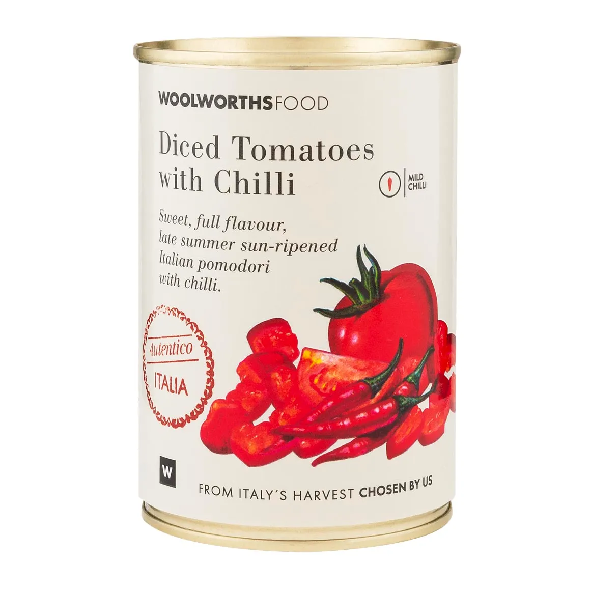Diced Tomatoes with Chilli 400 g