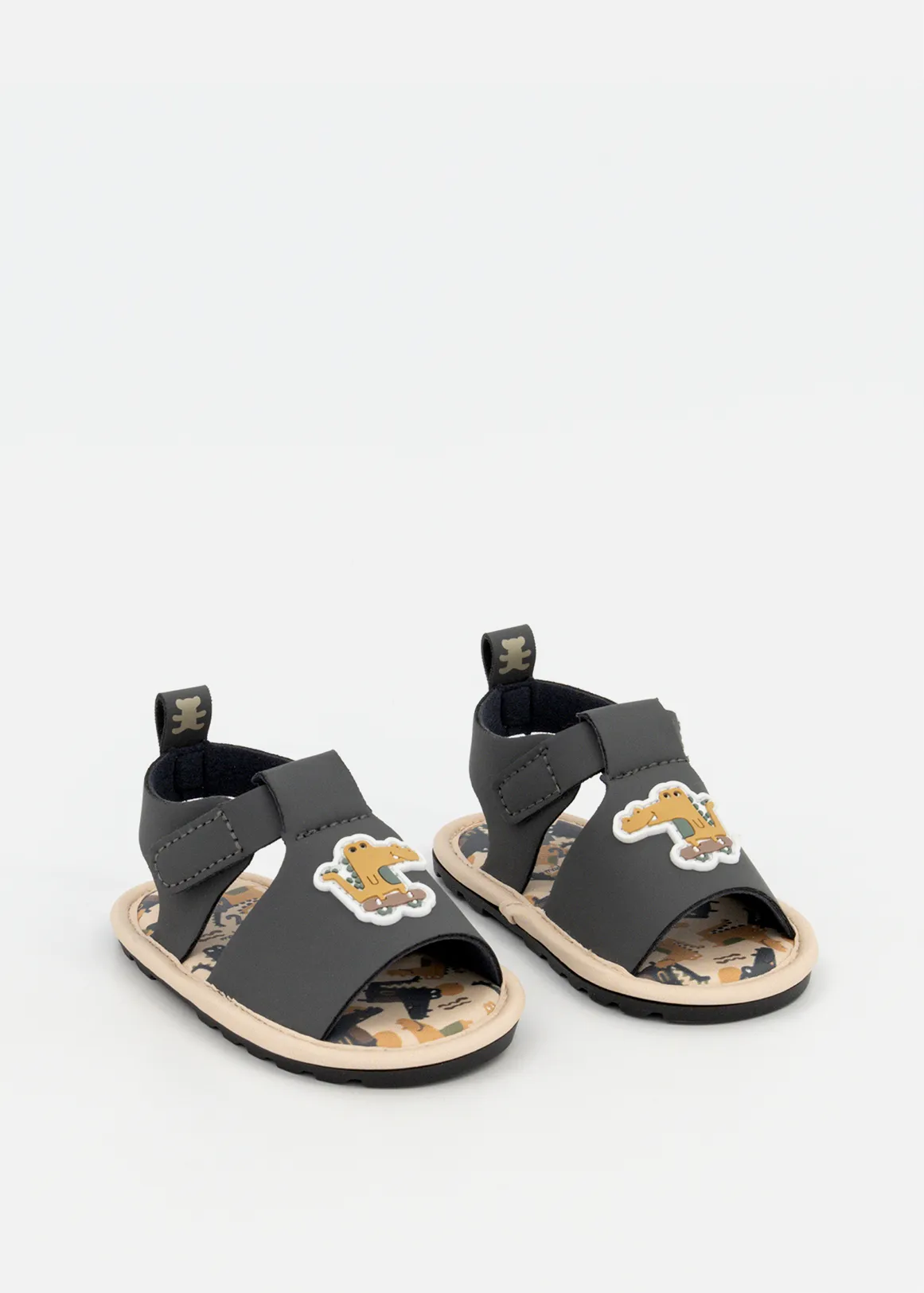 Dino Sandals - X CHARCOAL
