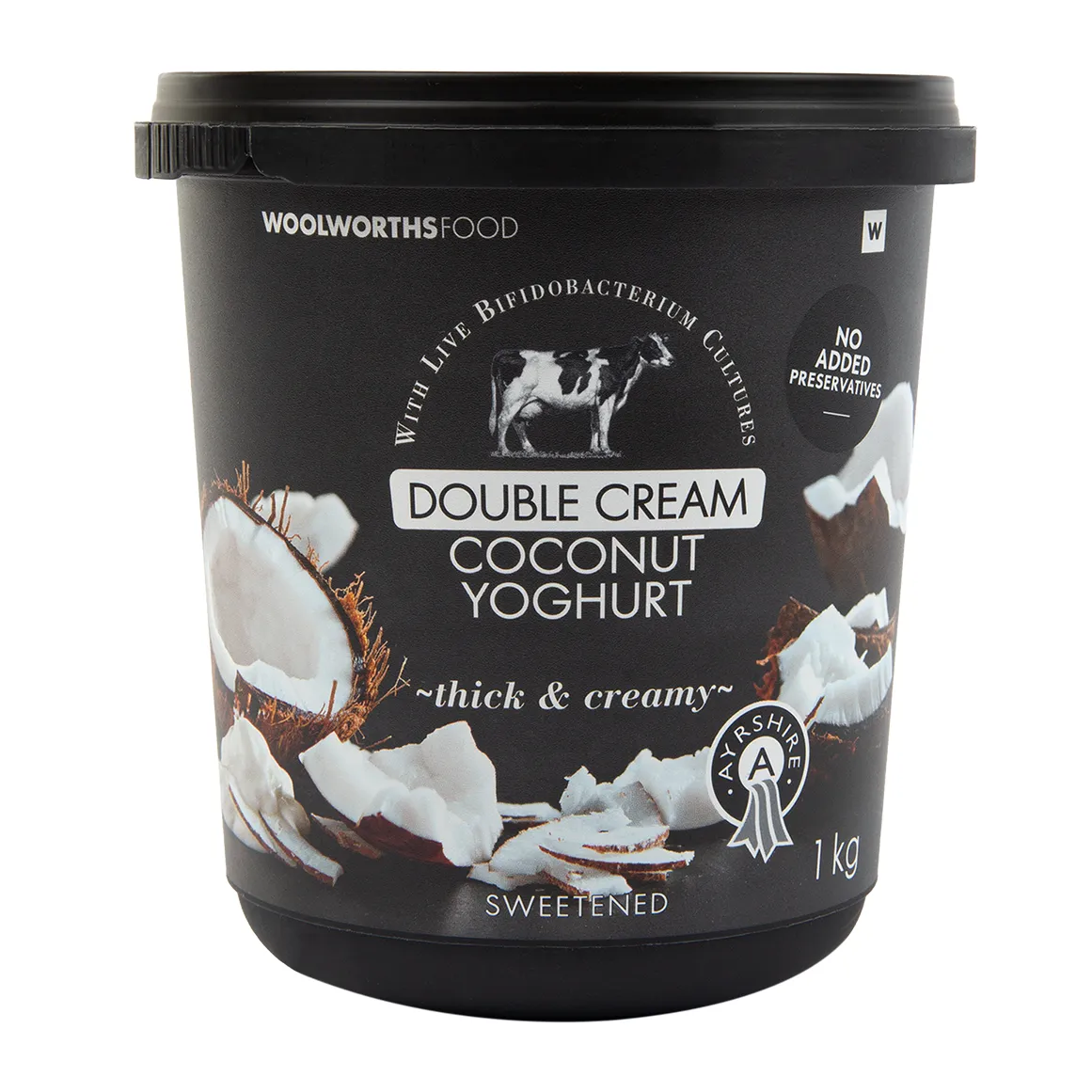 Double Cream Ayrshire Coconut Yoghurt 1 kg