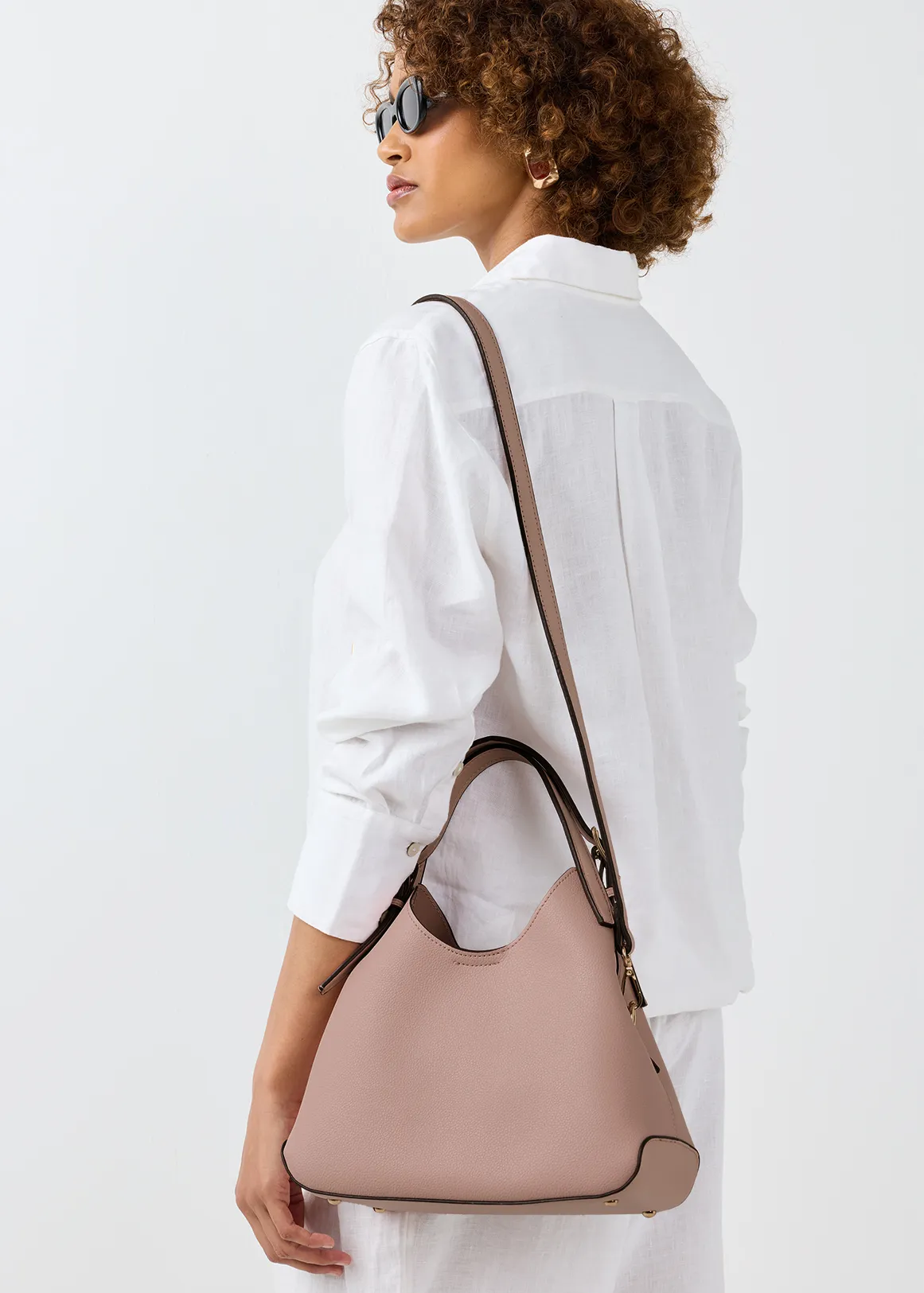 Double Handle Tote - LIGHT PINK