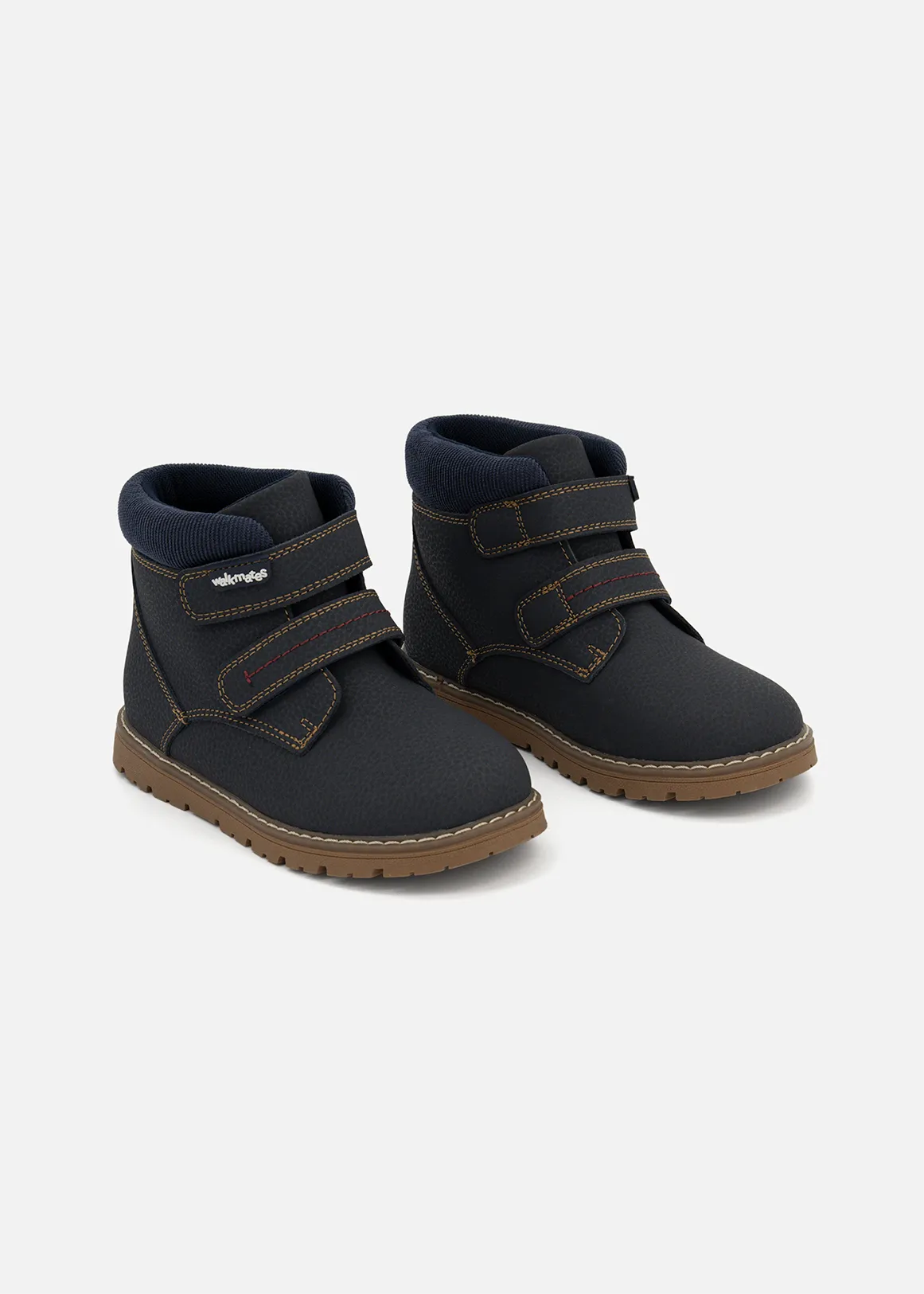 Double Strap Boots (Size 4-13) Younger Boy - NAVY