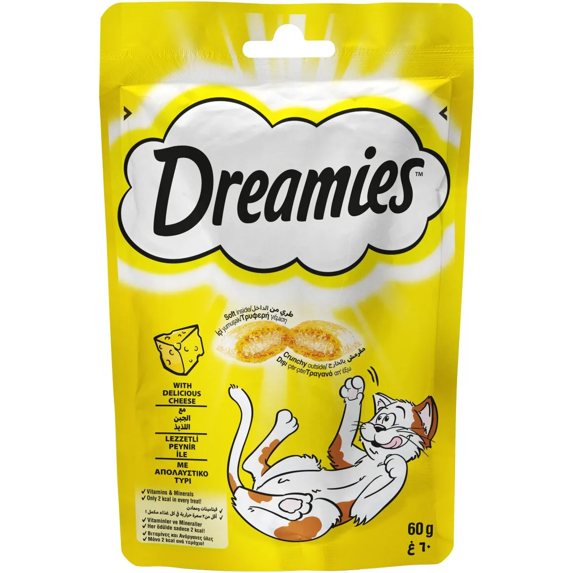 Dreamies Cat Treats with Cheese 60 g