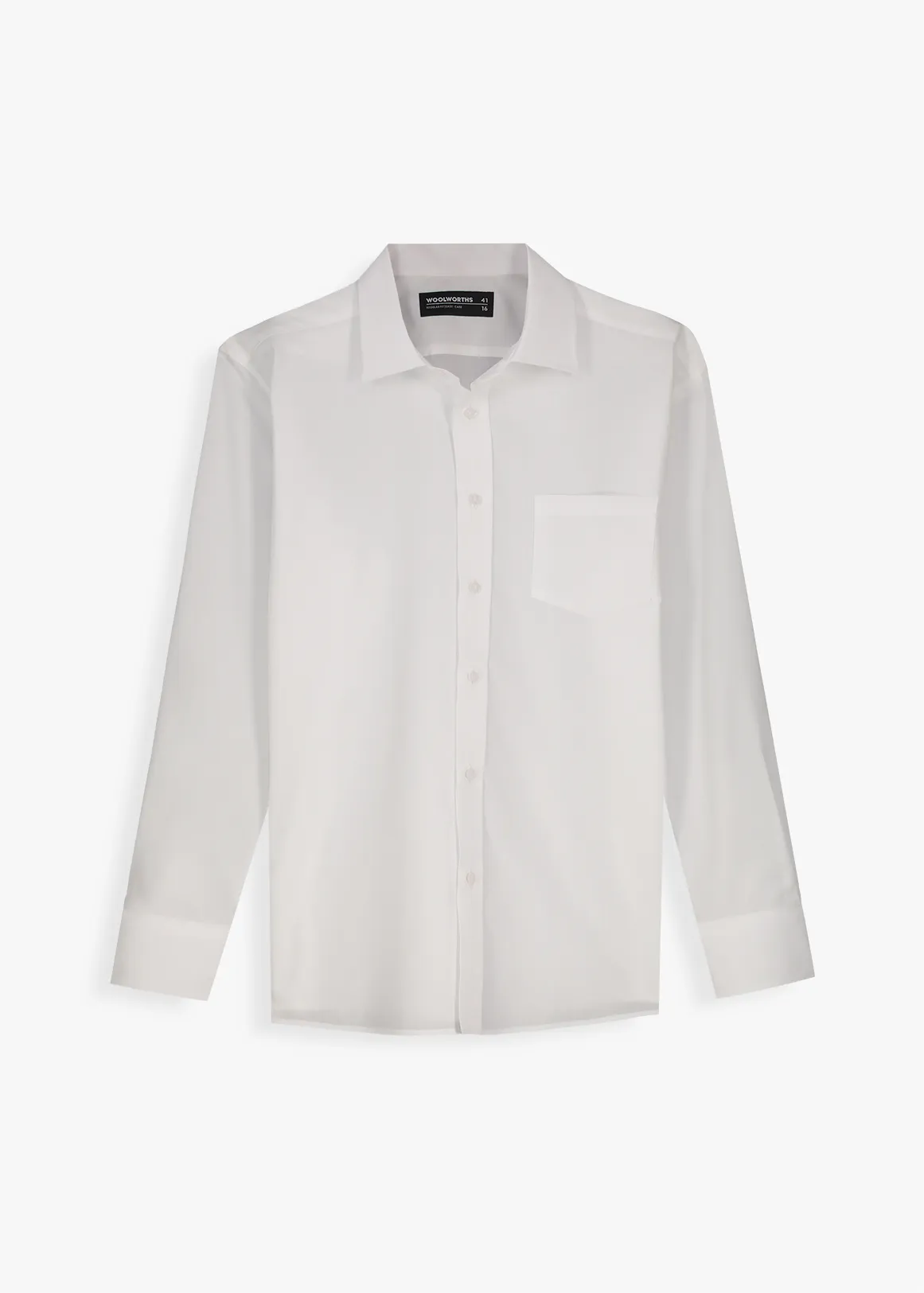 Easy Care Regular Fit Shirt - WHITE