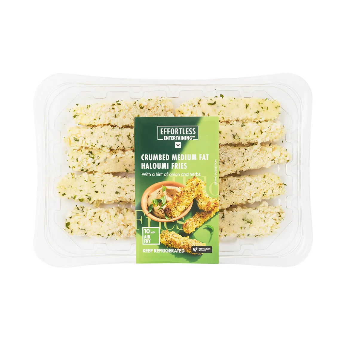 Effortless Entertaining™ Crumbed Medium Fat Haloumi Fries Avg 200 g