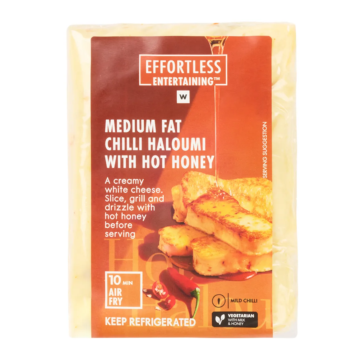 Effortless Entertaining™ Medium Fat Chilli Haloumi with Hot Honey Avg 320 g