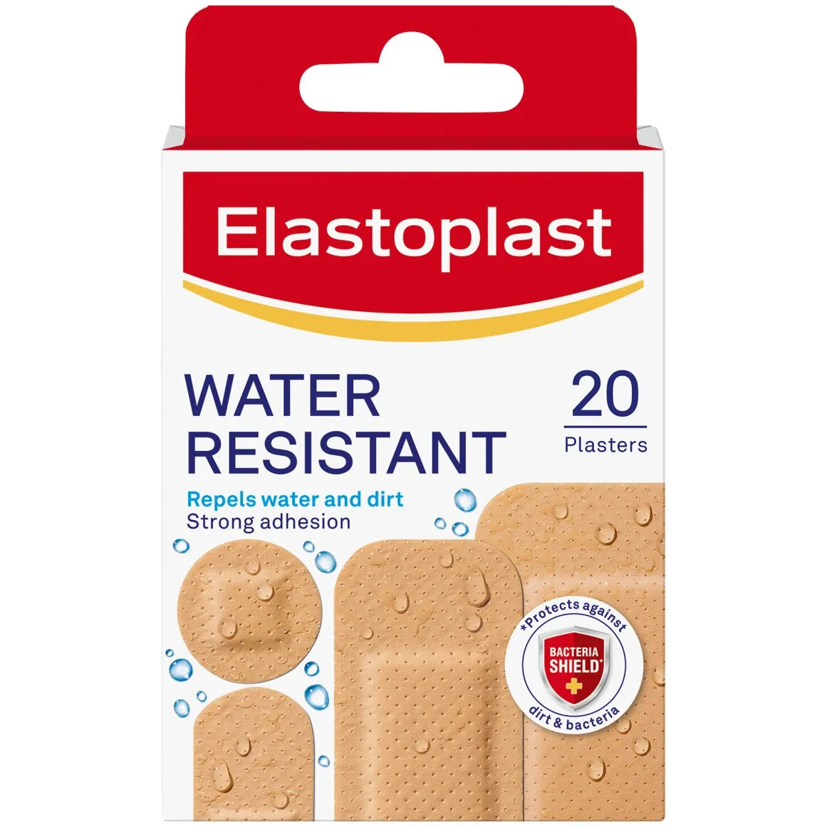 Elastoplast Water Resistant Plasters 20 pk