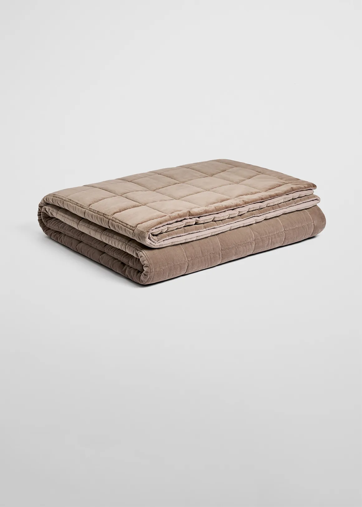 Elm Bed Cover - PEBBLE