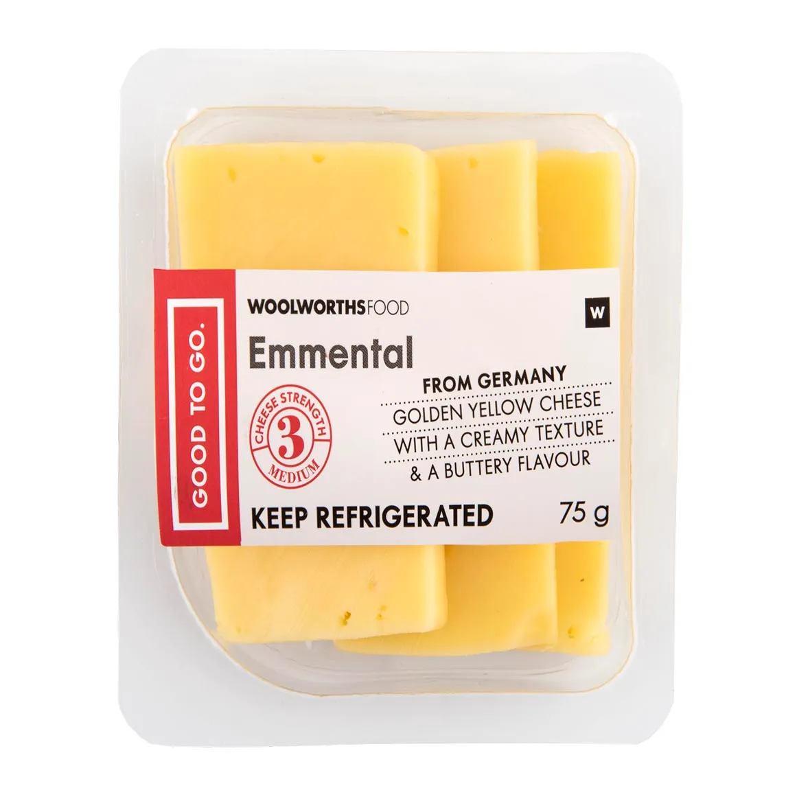 Emmental Cheese 75 g - Good to Go