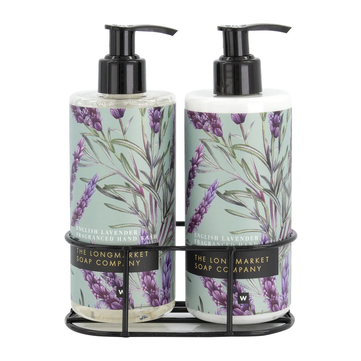 English Lavender Hand Wash & Lotion Caddy - Longmarket - PURPLE