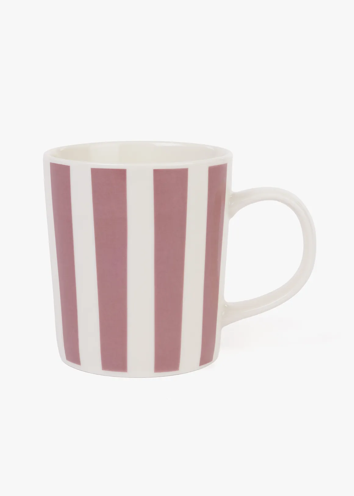 Entry Broad Stripe Mug - MAUVE