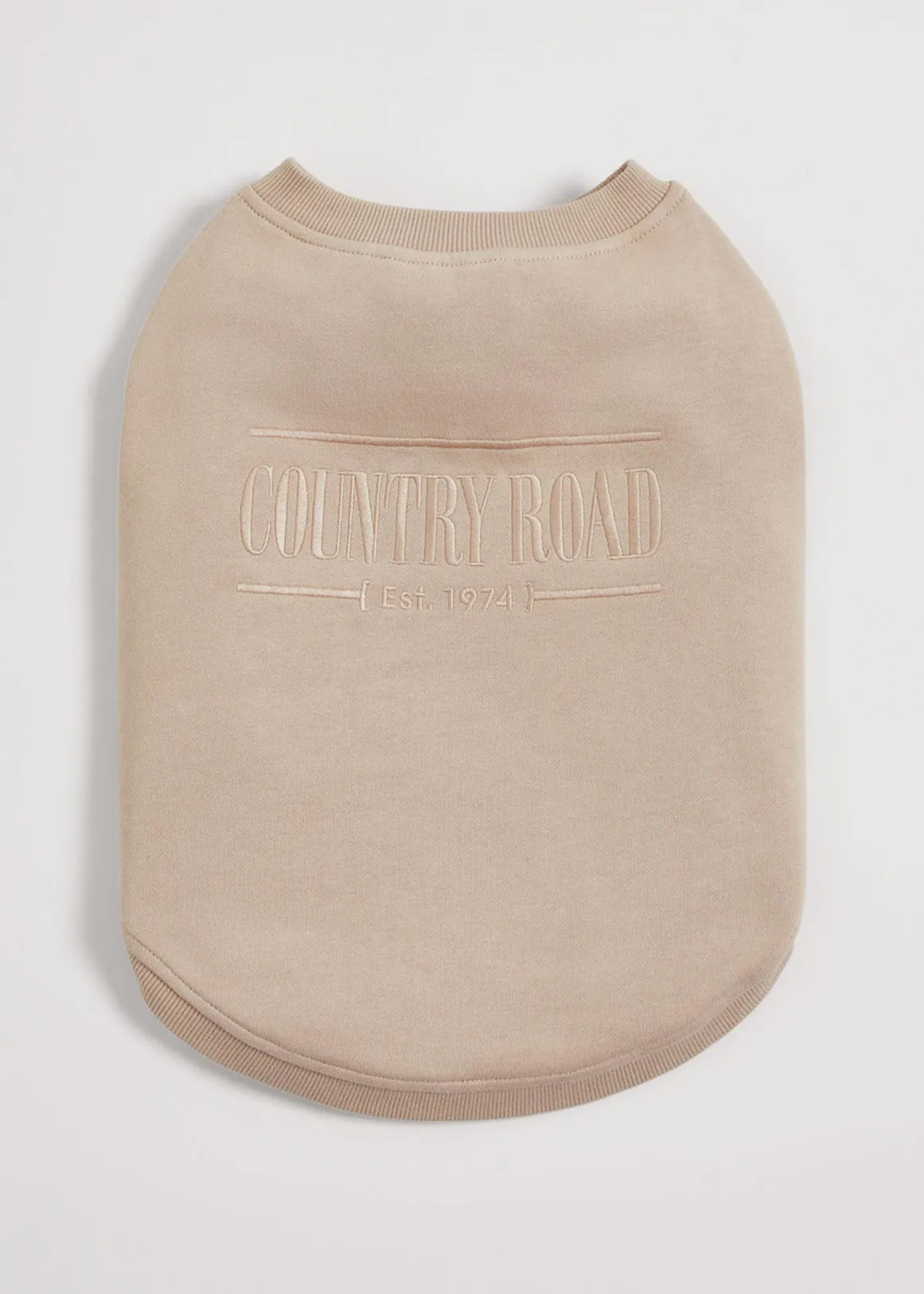 Enzo Australian Cotton Heritage Sweat - COBBLESTONE