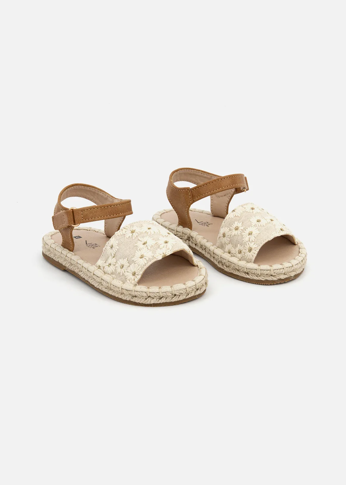 Espadrille Sandals (Size 5-13) Younger Girl - NATURAL