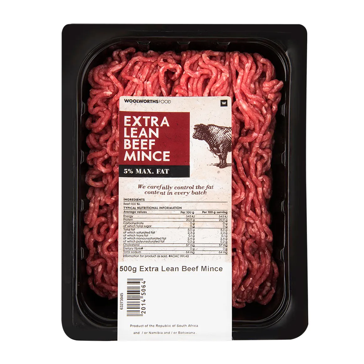 Extra Lean Beef Mince 500 g