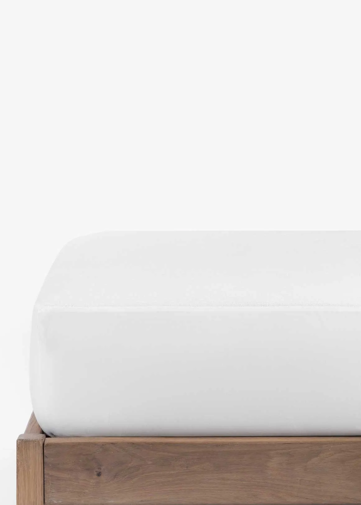 Extra Length Extra Depth Waterproof Mattress Protector - WHITE