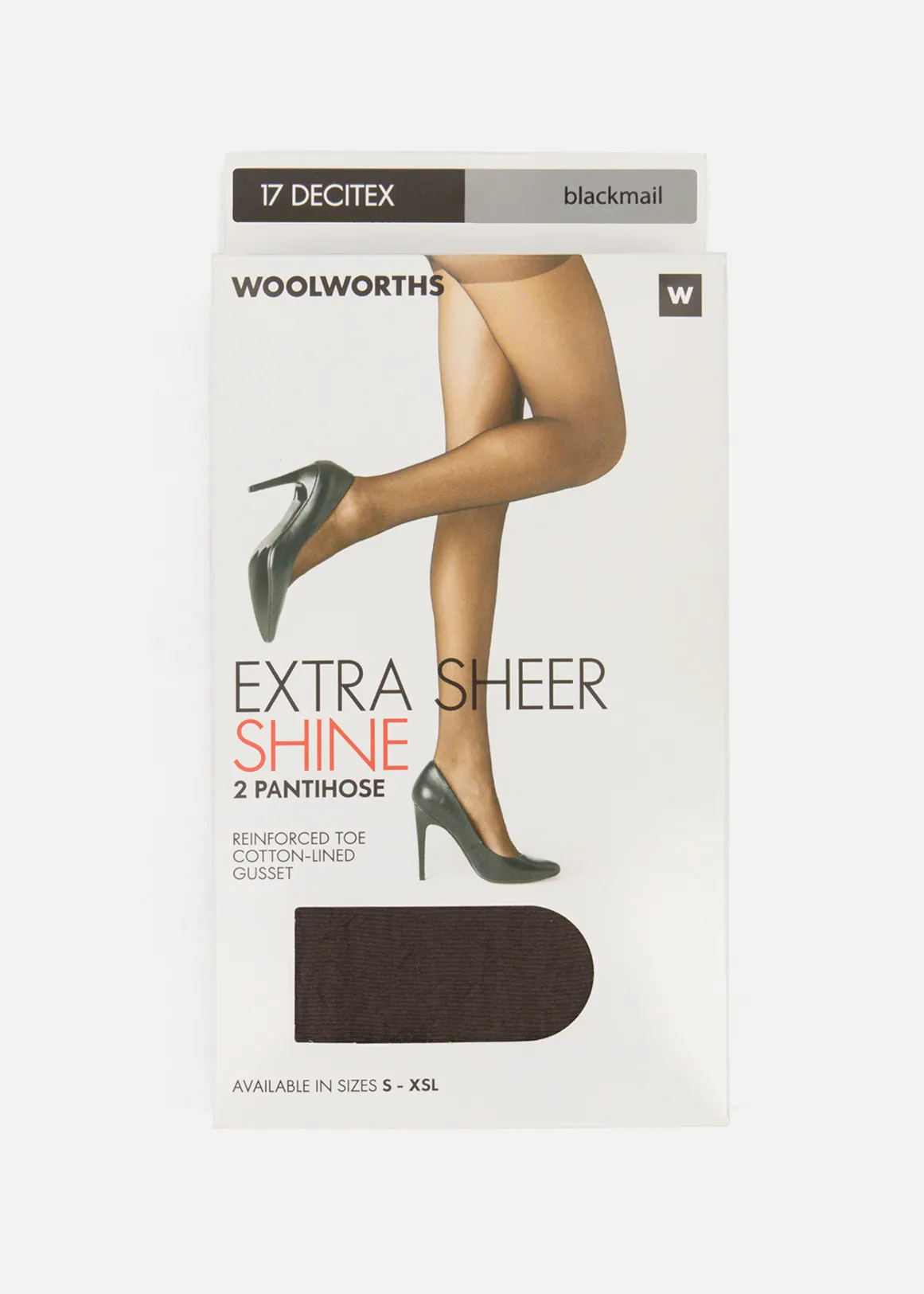 Extra Sheer Shine Pantihose 2 Pack - BLACKMAIL