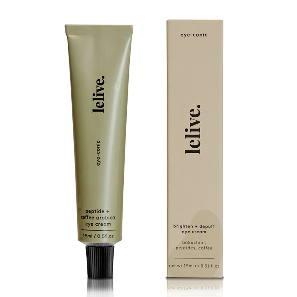 Eye-conic | Peptide + Coffee Arabica Eye Cream - 15ml