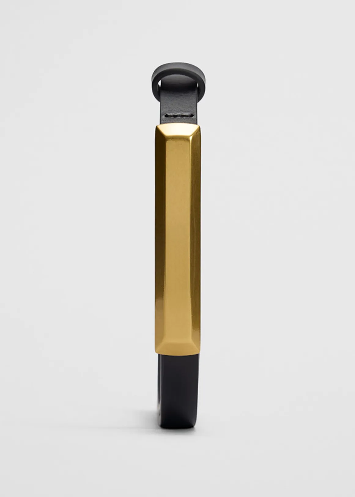 Facet Bar Belt - BLACK