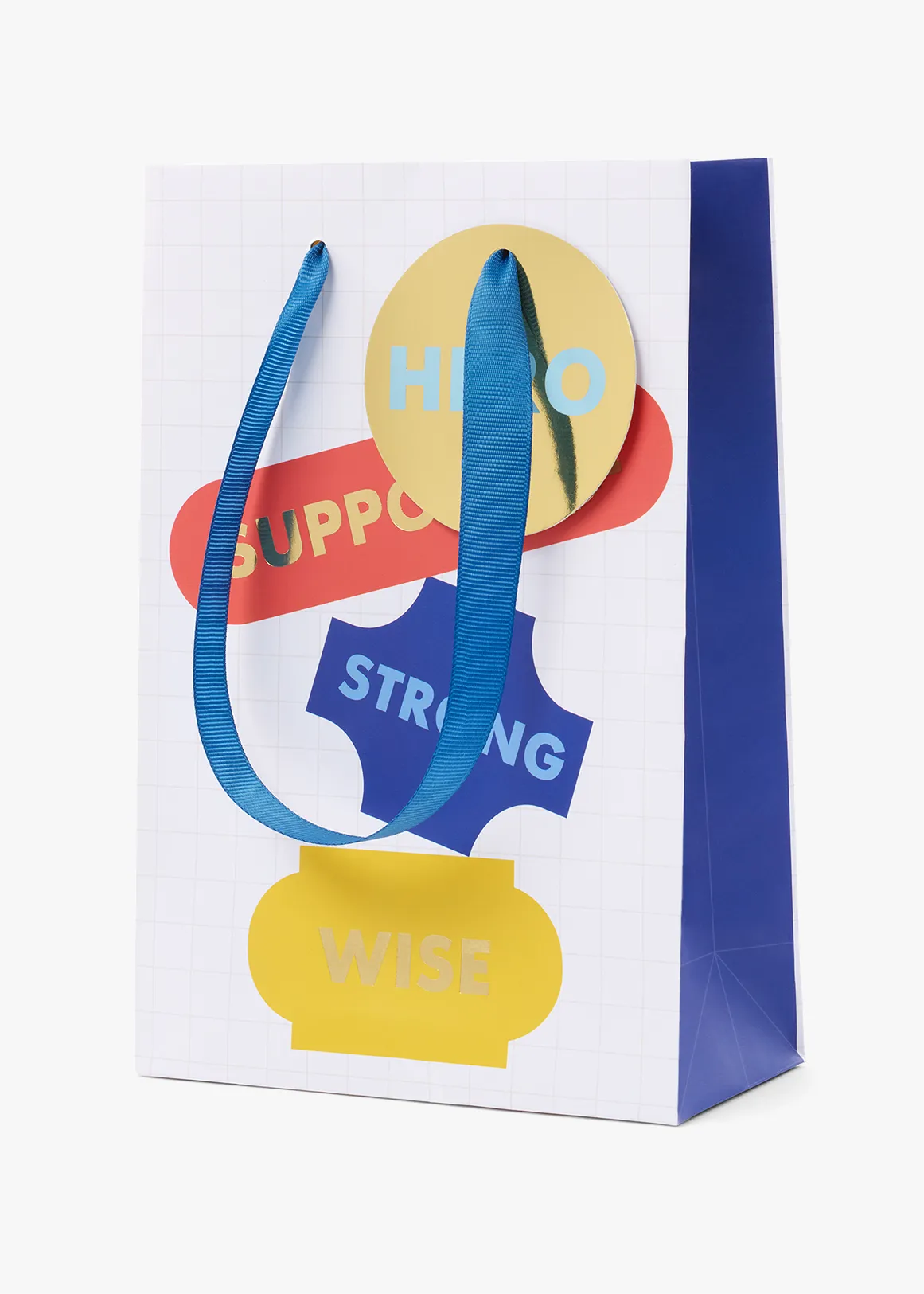 Fathers Day Small Gift Bag - X BLUE