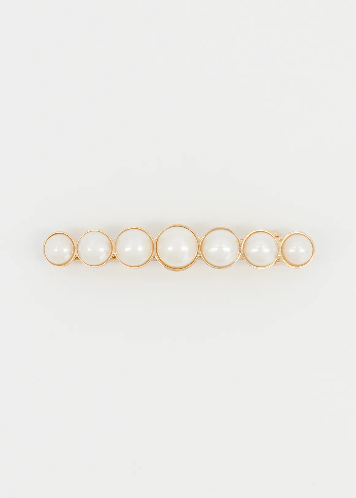 Faux Pearl Barrette - X CREAM