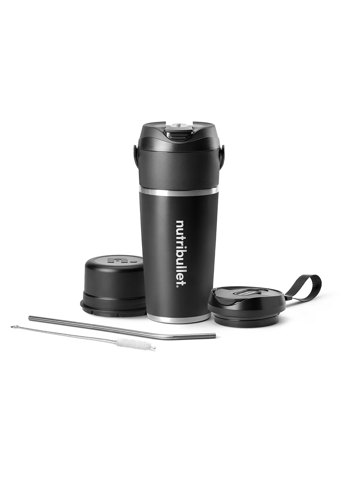 Flip Insulated Portable Blender - BLACK