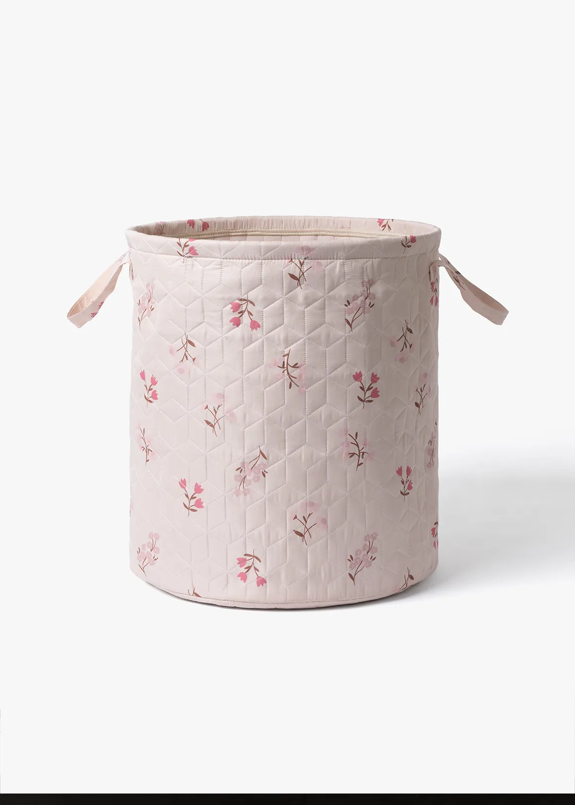 Floral Quilted Storage Bin - X CREAM