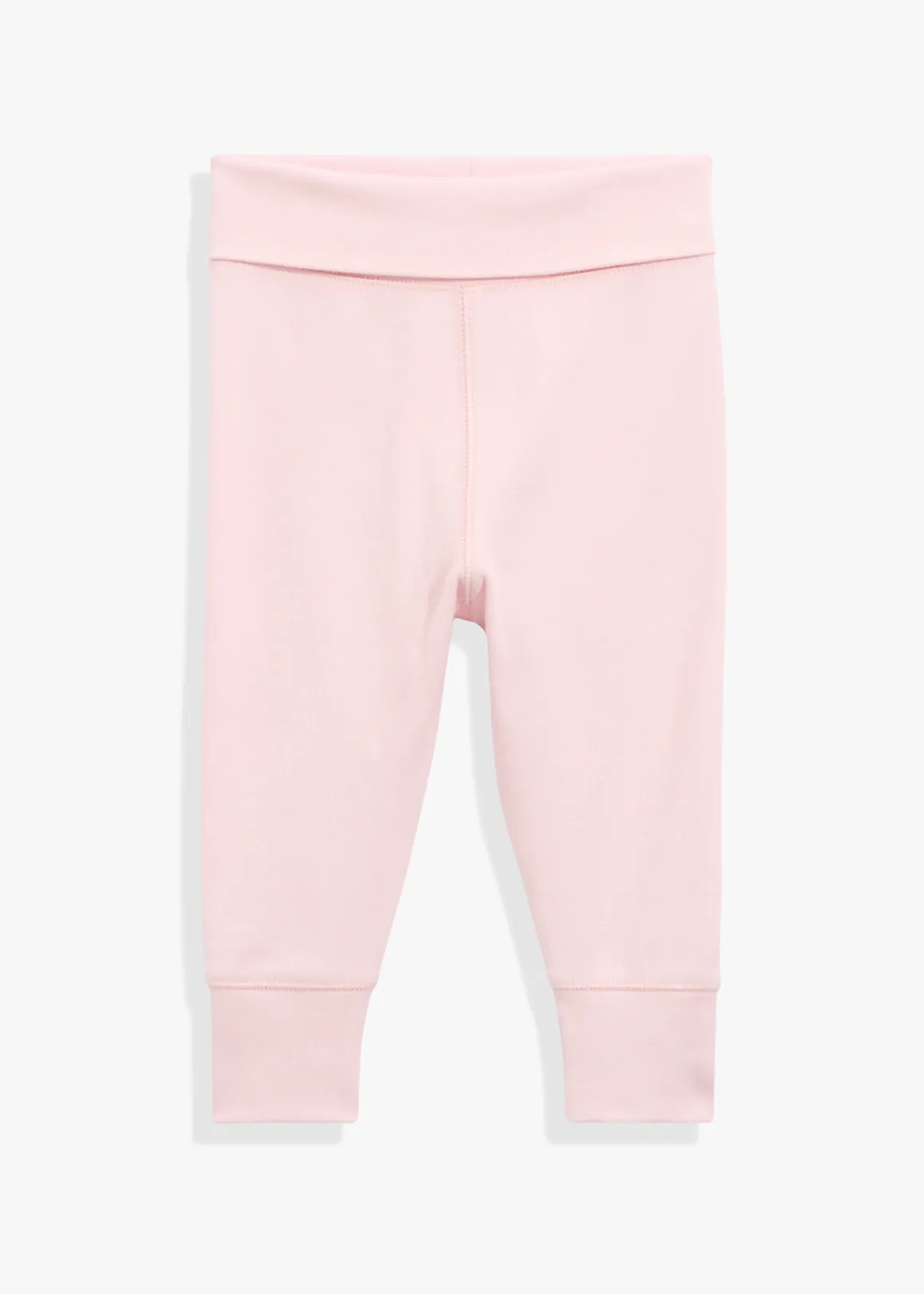 Fold Over Soft Pant - MINERAL PINK