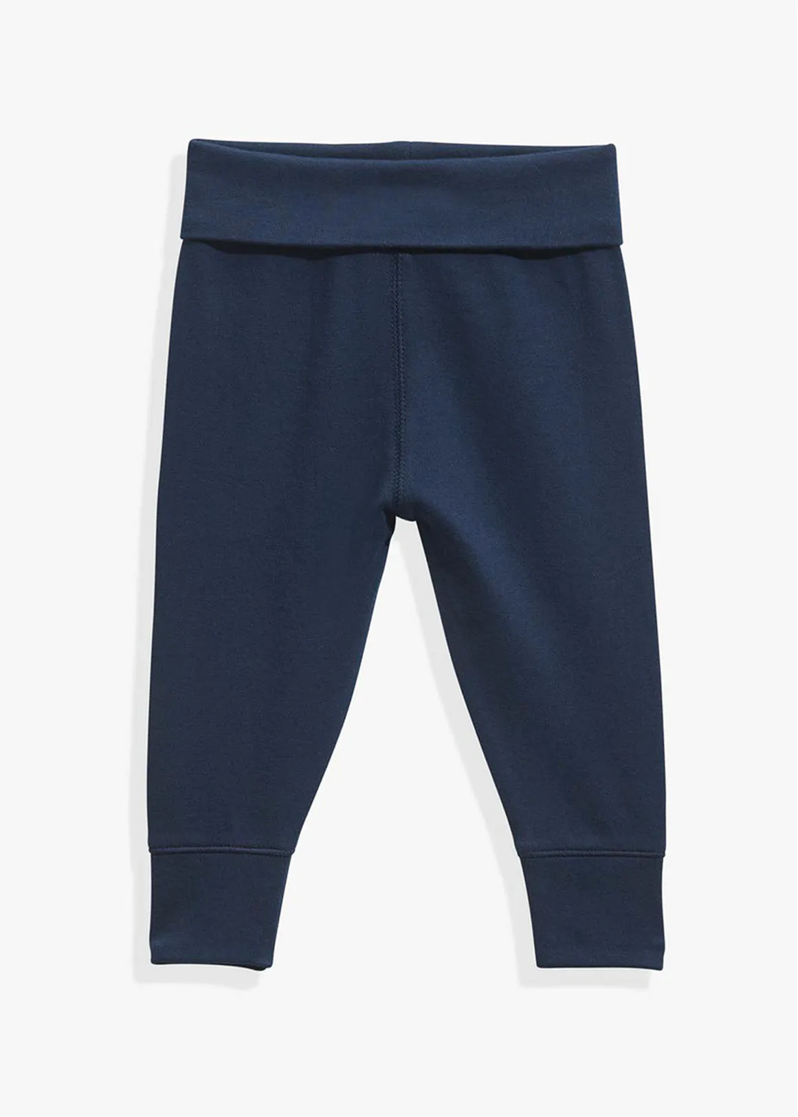 Fold Over Soft Pant - NAVY