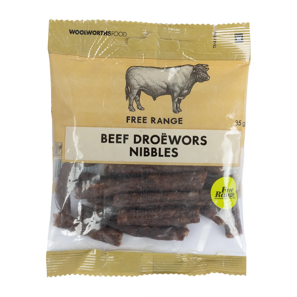 Free Range Beef Droëwors Nibbles 35 g