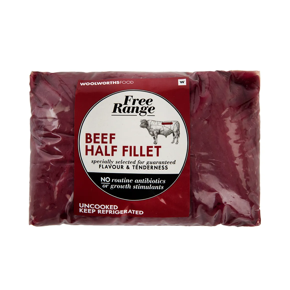Free Range Beef Half Fillet Avg 800 g