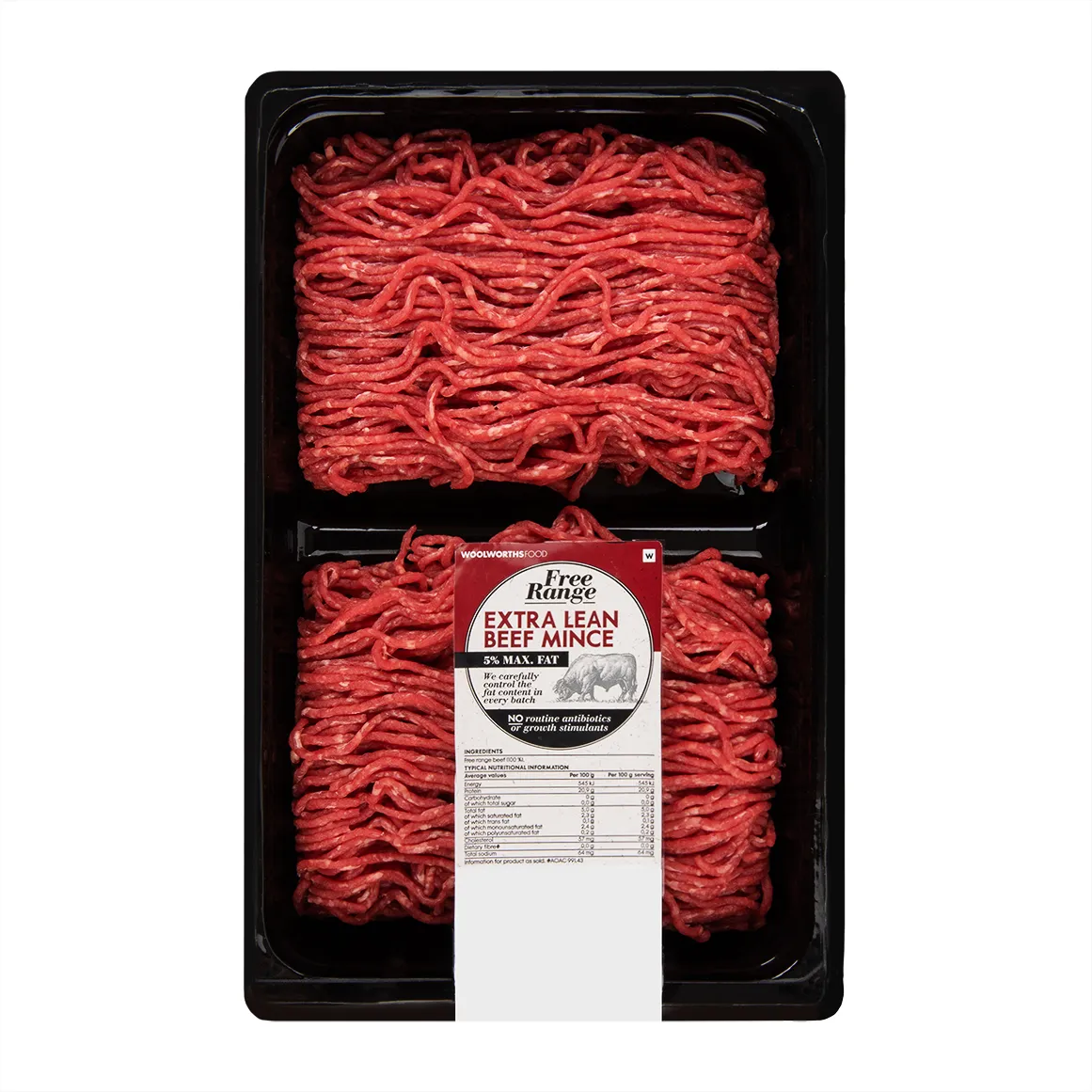 Free Range Extra Lean Beef Mince 1 kg