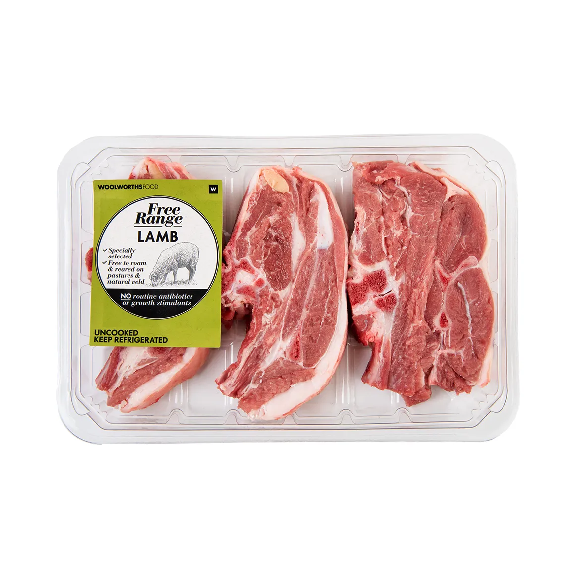 Free Range Lamb Chops Avg 500 g