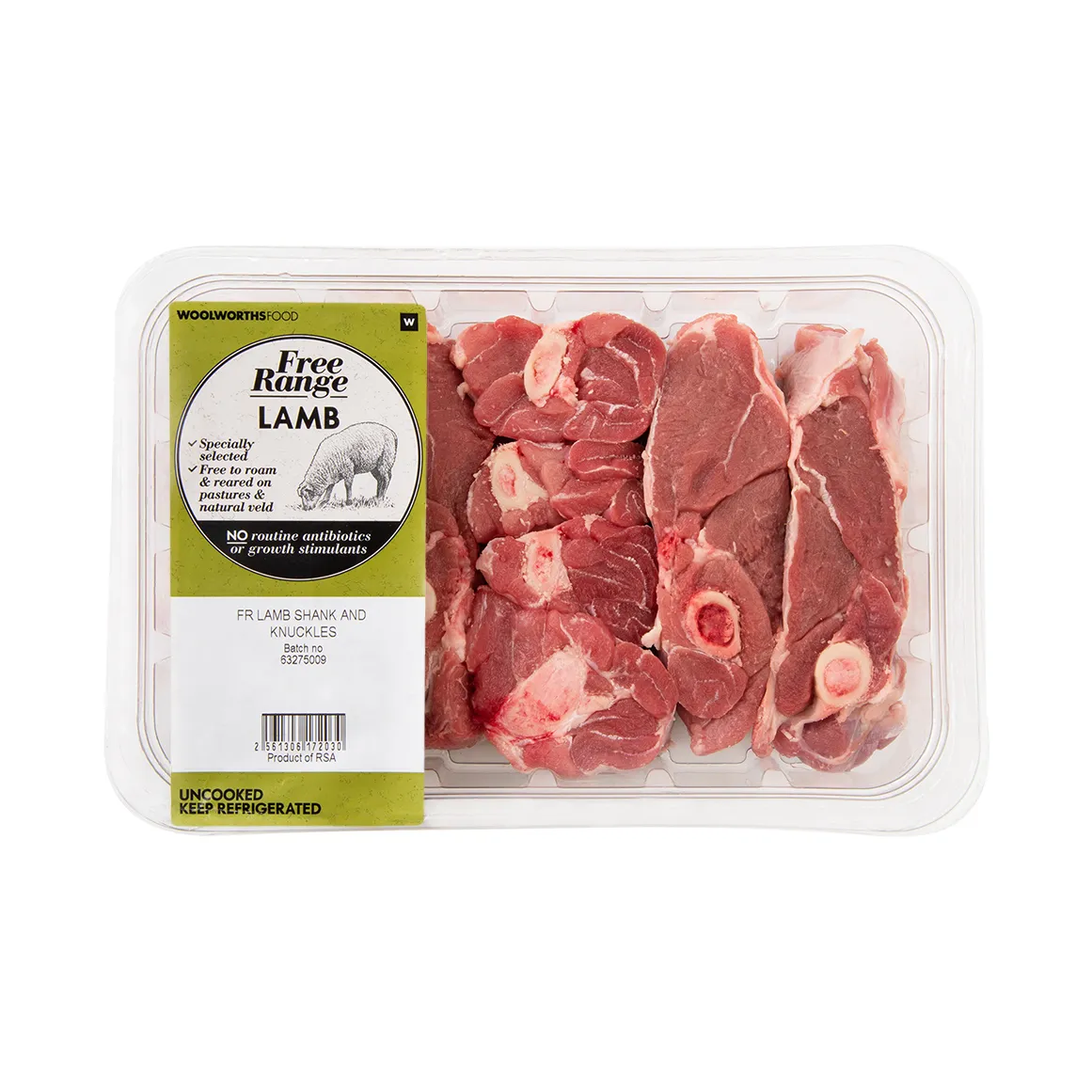 Free Range Lamb Shank & Knuckle Avg 750 g