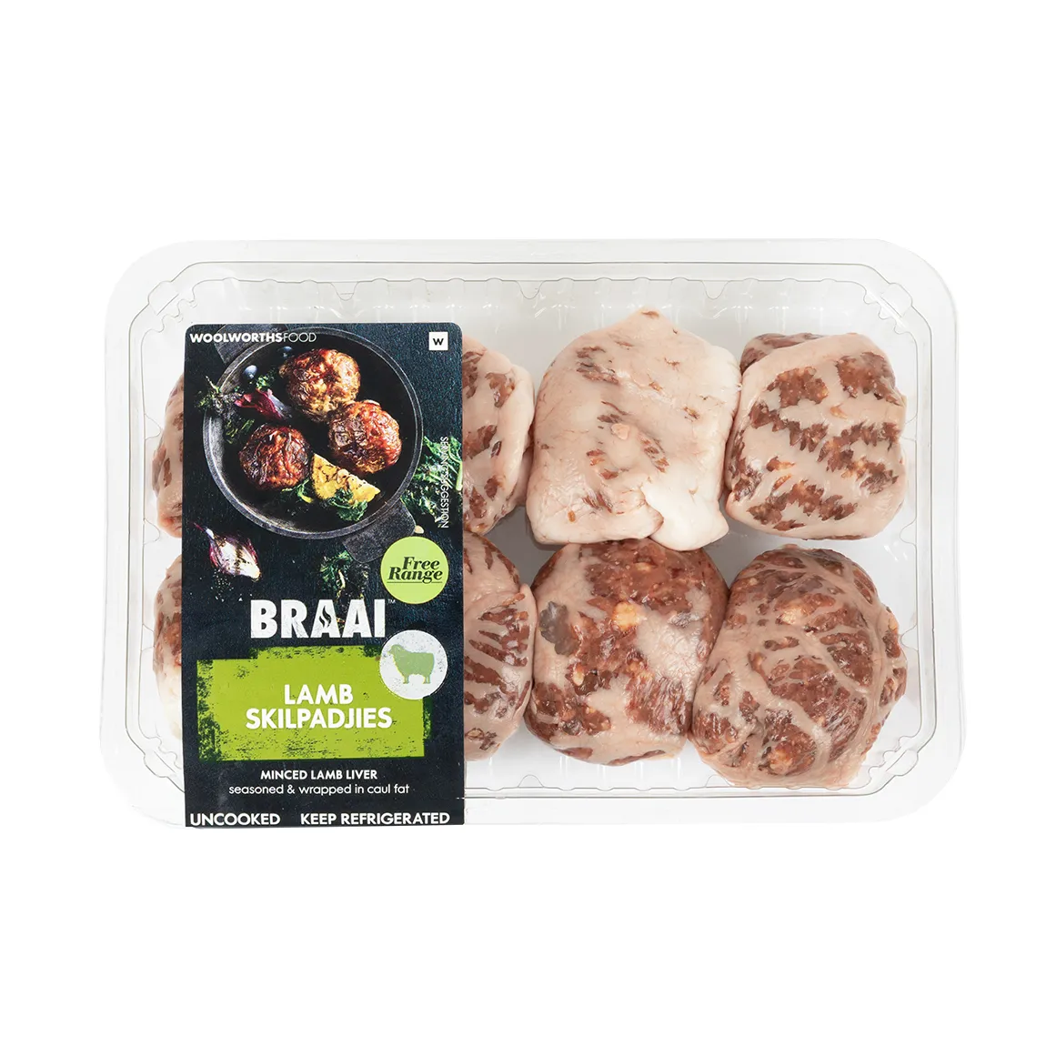 Free Range Lamb Skilpadjies Avg 510 g